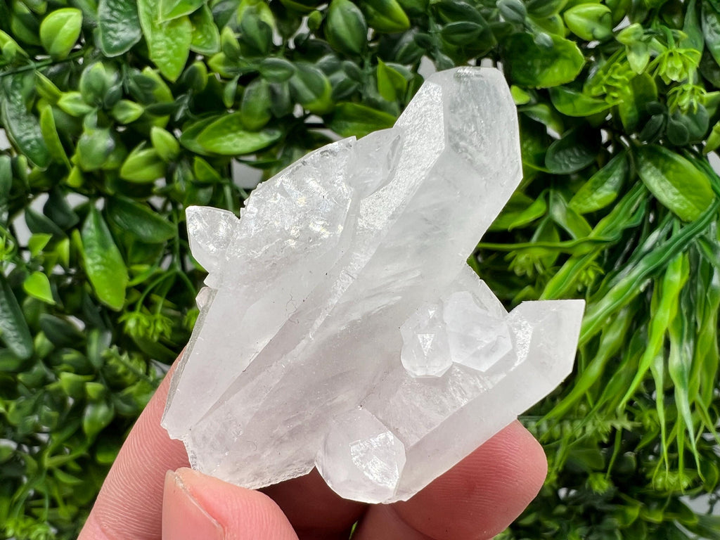 Transparent Quartz Cluster, Bulgarian Mineral Specimen, Home Decor Stone