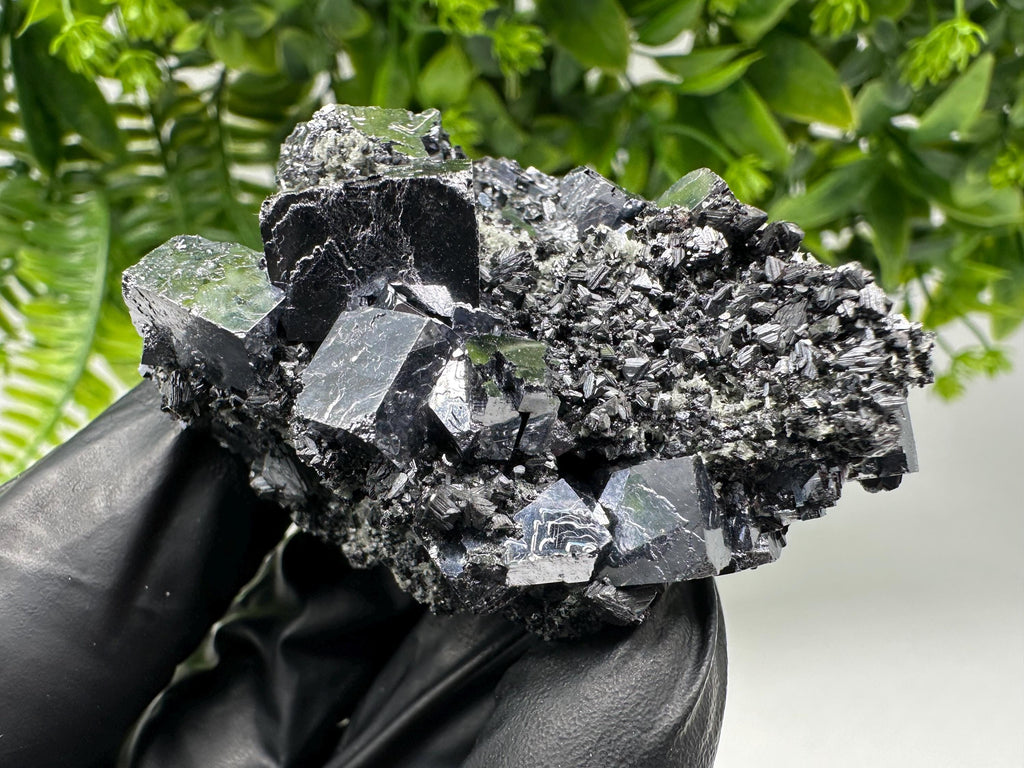 Galena Sphalerite on Quartz, Bulgaria Crystal Specimen
