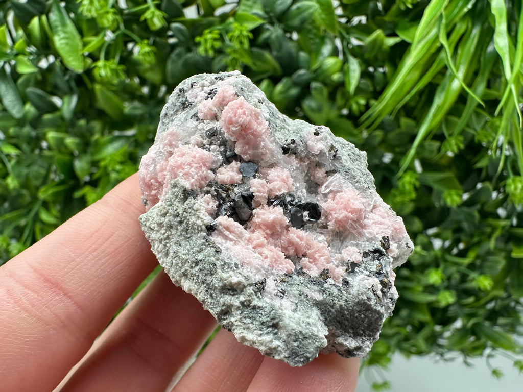Pink Rhodochrosite Crystal: Starnica Mine, Bulgaria, Home Decor