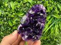 Uruguay Amethyst Crystal: Purple Quartz Home Decor, Energy Stone