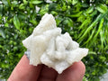 Rare Fluorescent Calcite after Barite on Chalcedony - Androvo Mine, Bulgaria