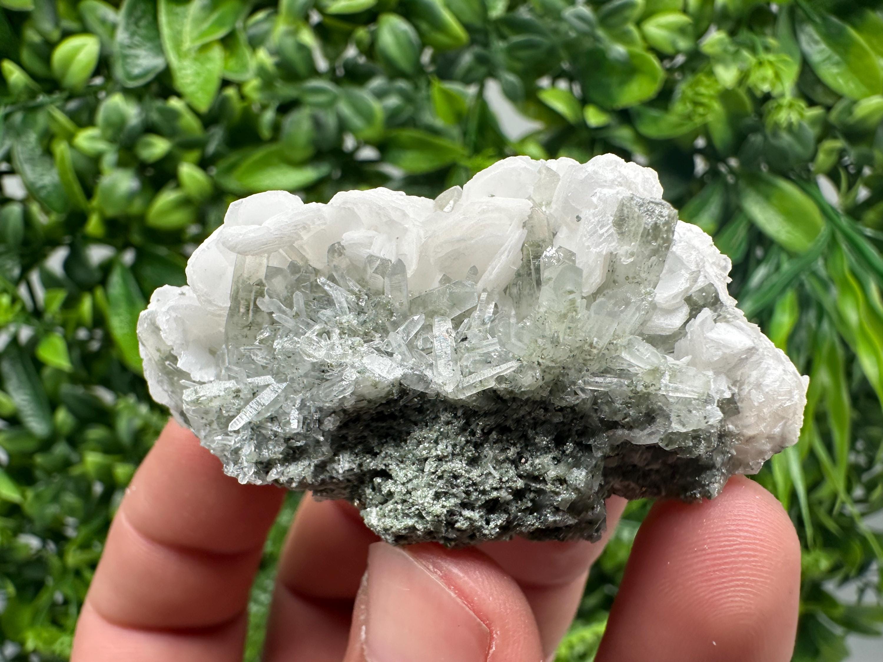Calcite with Quartz: Natural Mineral Souvenir, Borieva Bulgaria