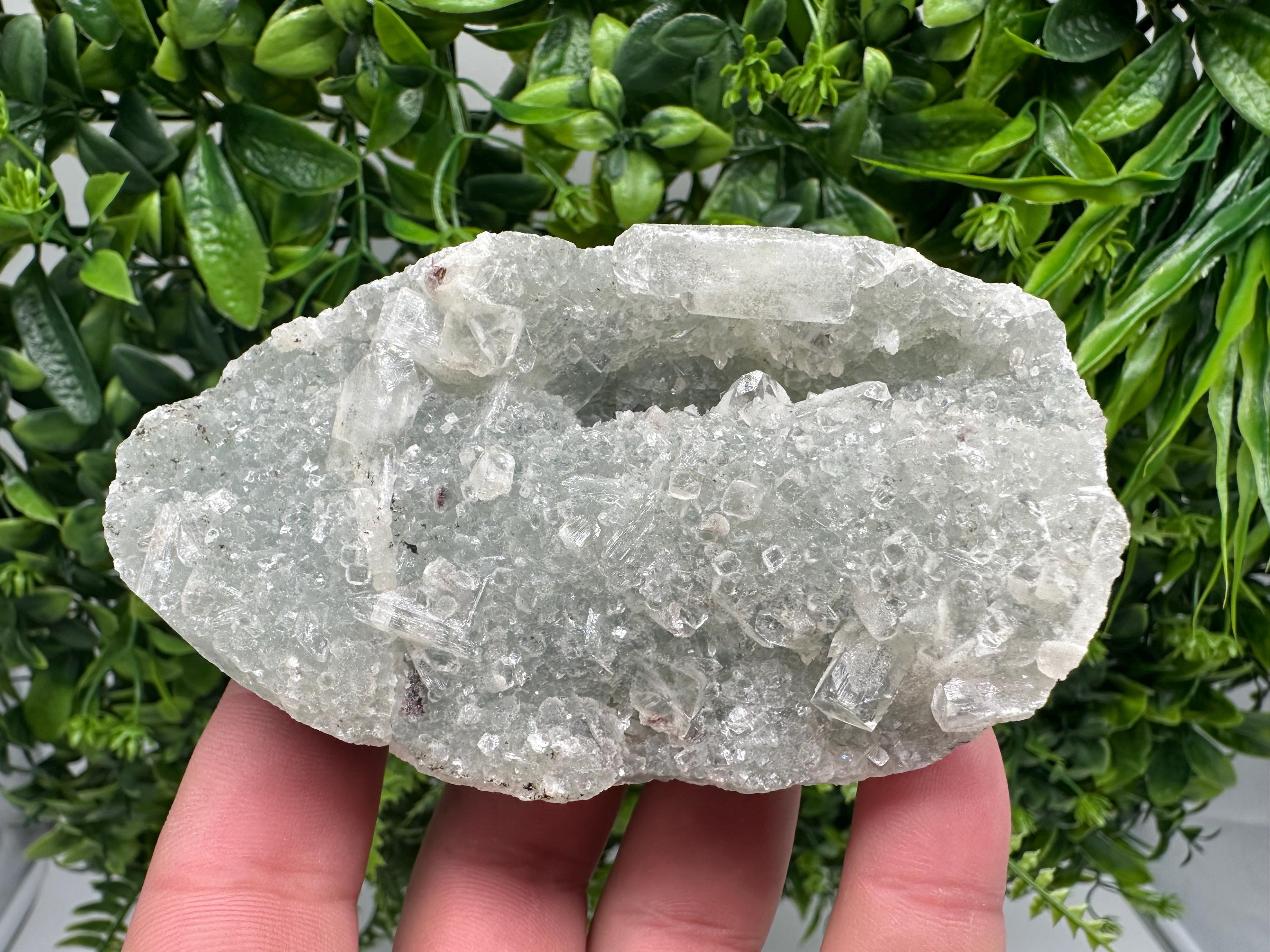 STUNNING Transparent Apophyllite on Chalcedony,natural, collection minerals specimen,India Minerals,Crystal, Stone Mineral Specimens India