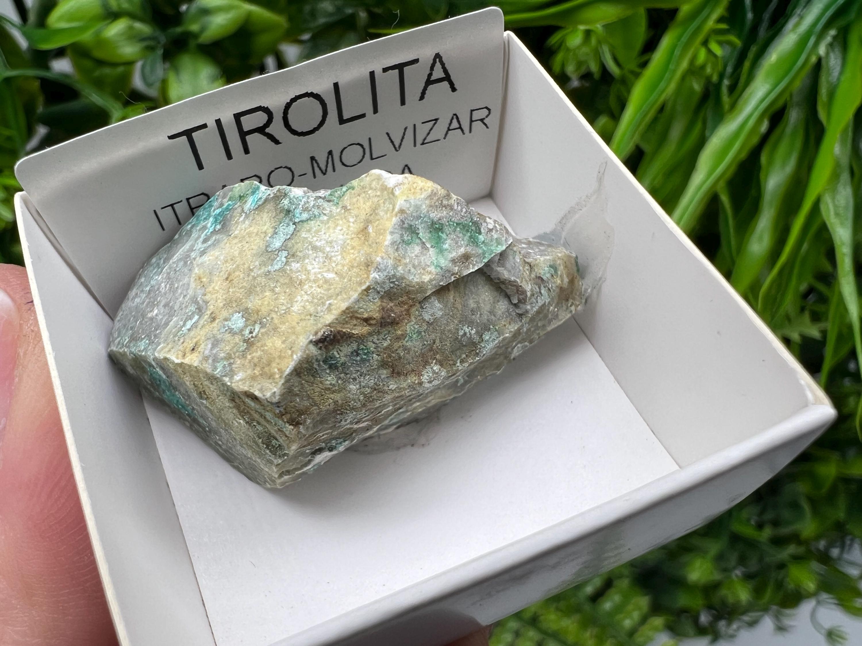 Rare Raw Tirolite Specimen: Granada Spain Mineral Collection