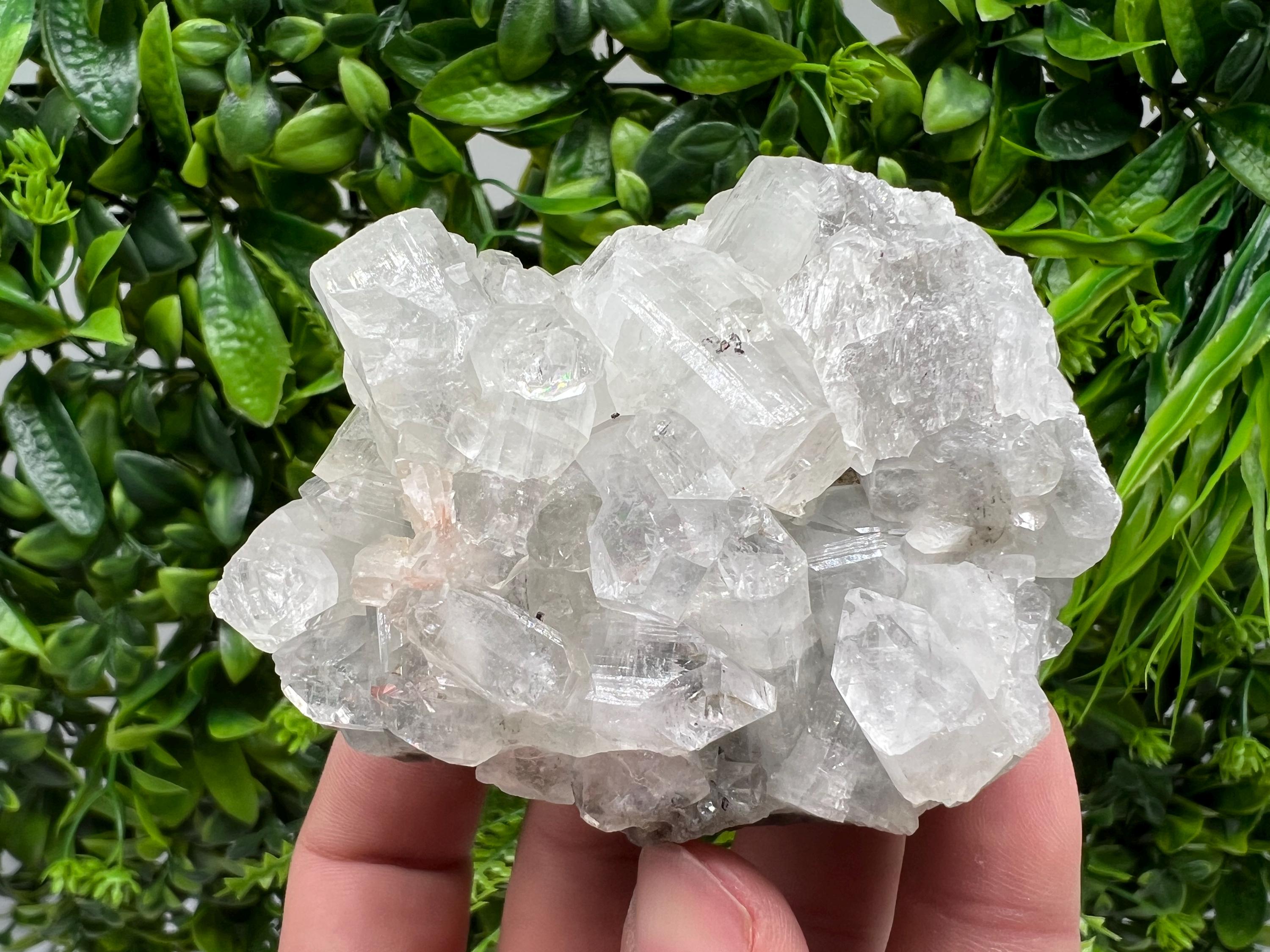 STUNNING Transparent Apophyllite on Chalcedony,natural, collection minerals specimen,India Minerals,Crystal, Stone Mineral Specimens India