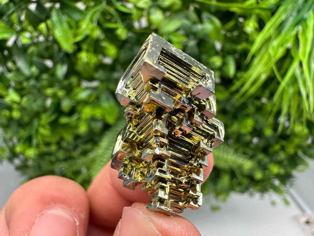 Rainbow Bismuth Crystal: Rare Gemstone Specimen,wholesale Bismuth