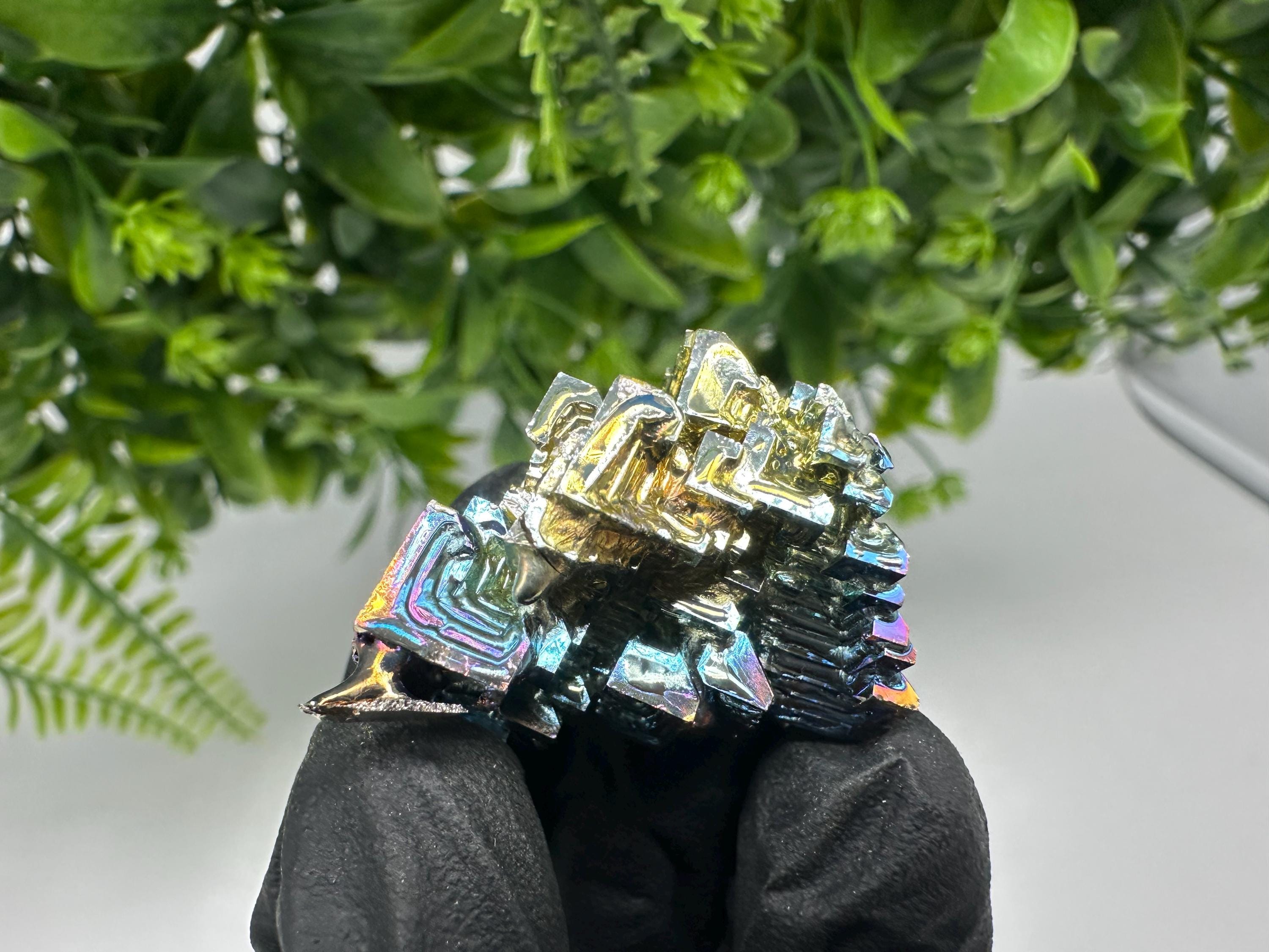 Rainbow Bismuth Crystal: Rare Gemstone Specimen,wholesale Bismuth