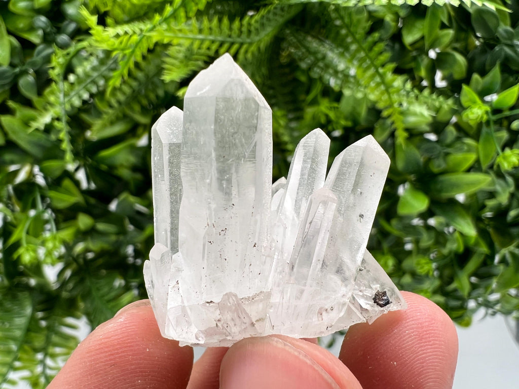 Transparent Quartz Mineral Specimen, Bulgaria Home Decor Stone