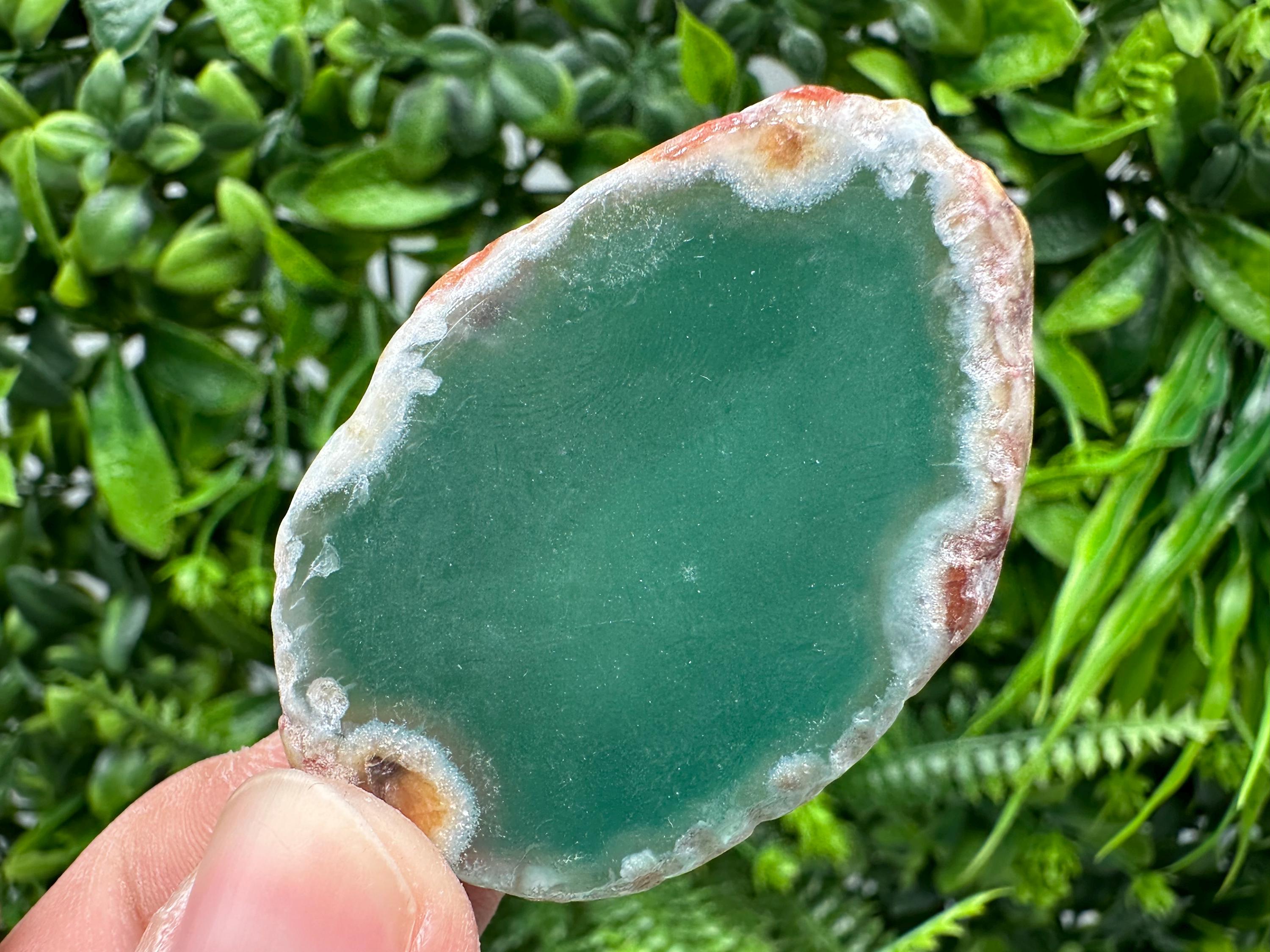 Agate Slice: Spiritual Healing Crystal Coaster Ornament