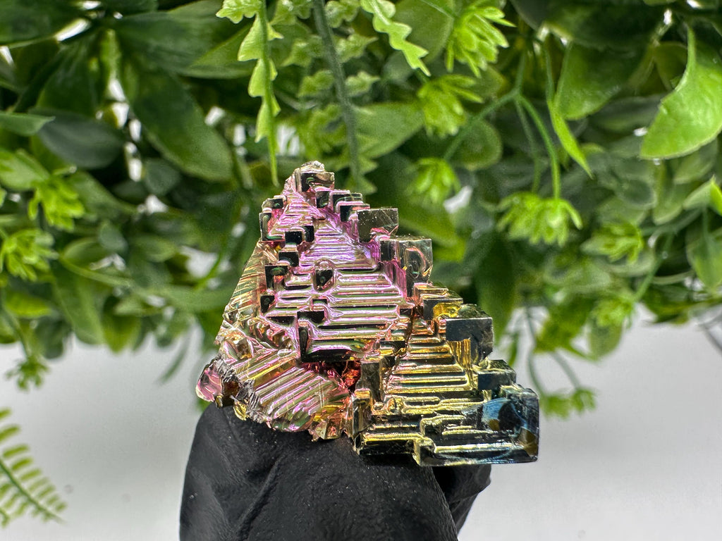 Rainbow Bismuth Crystal: Rare Gemstone Specimen,wholesale Bismuth