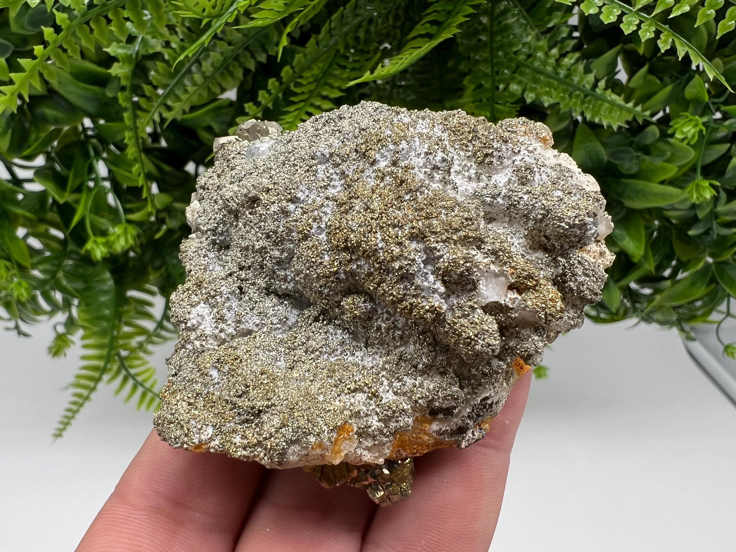Barite Marcasite Cluster on Chalcedony - Androvo Mine, Bulgaria