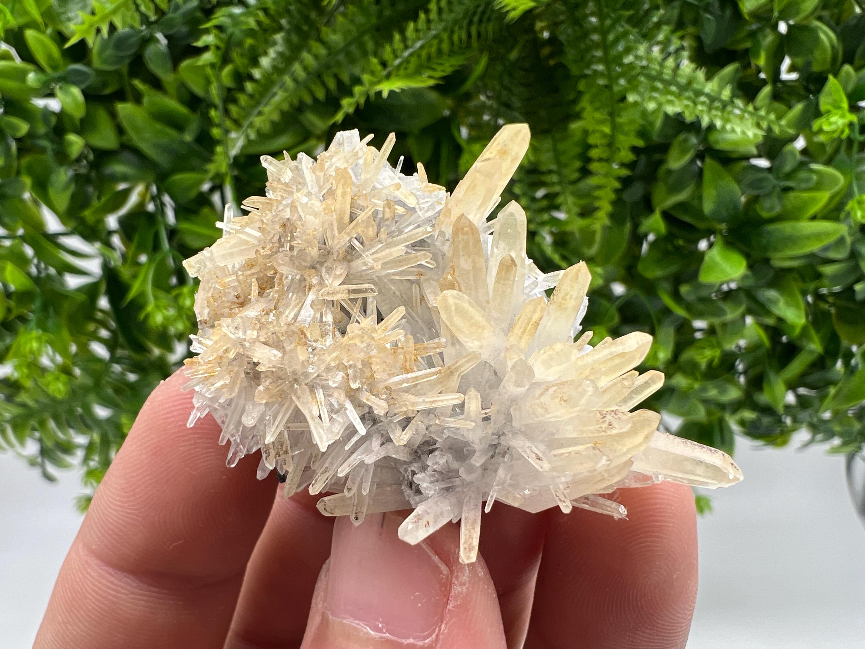 Stunning Quartz from 9 th September mine,Bulgaria,Quartz iron oxide limonite quartz,yellow Quartz,natural collection mineral specimen,home