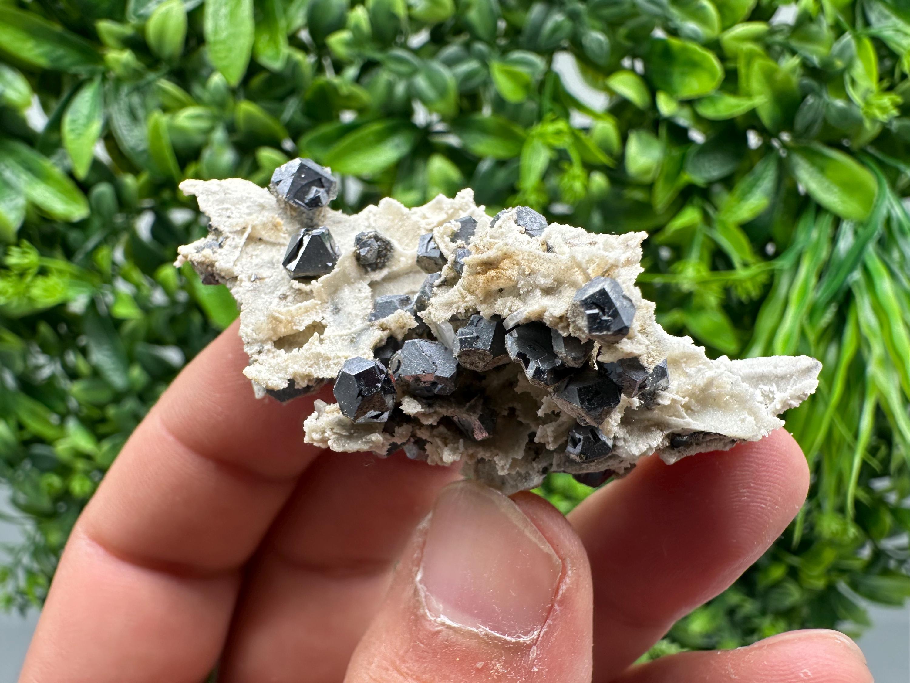 Rare Galena on Chalcedony Specimen, Krushev Dol Mine, Bulgaria