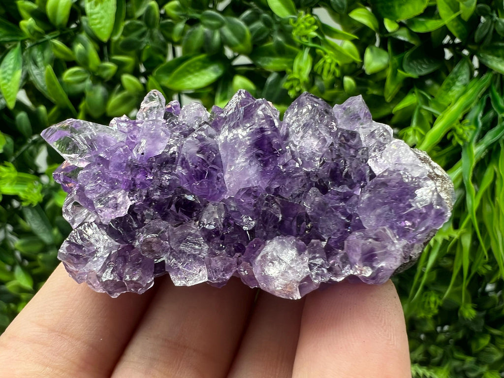 Uruguay Amethyst Crystal: Purple Quartz, Home Decor, Energy Stone