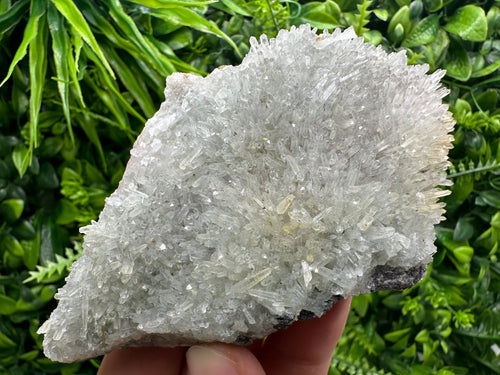 Chlorite Quartz Crystal with Hematite Inclusions - Borieva Mine Bulgaria