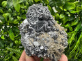 Galena Cluster with Quartz, Krushev Dol Mine, Bulgaria