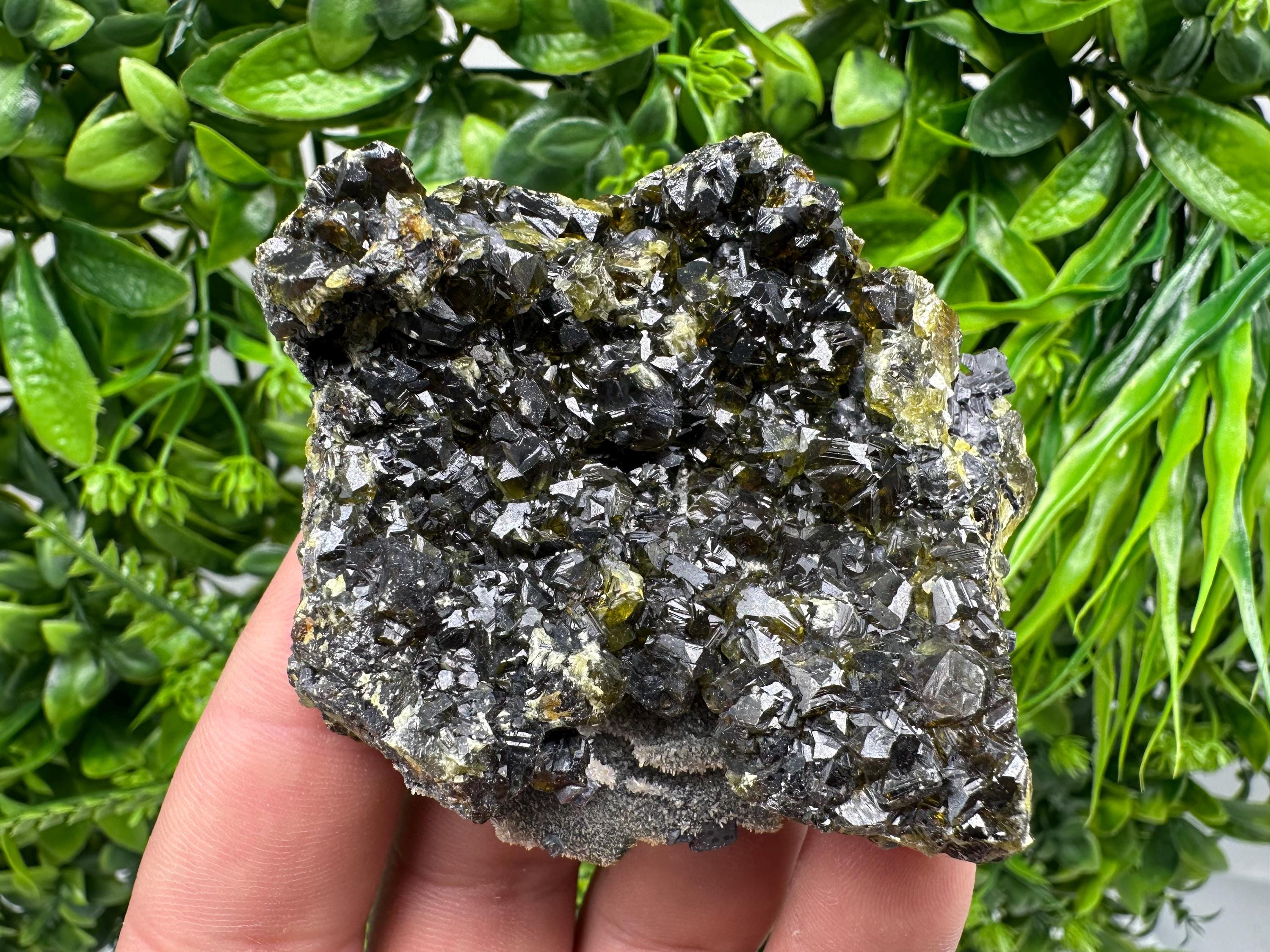 Cleiophane Sphalerite Mineral Specimen, Transparent Green Crystal