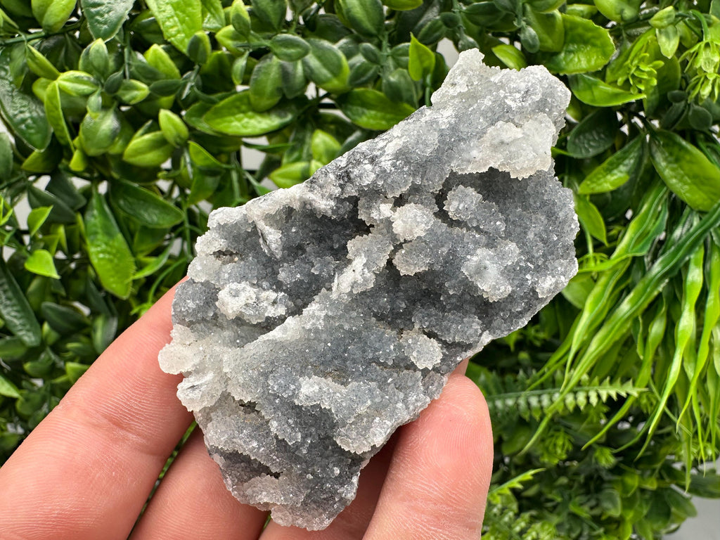 Natural Chalcedony Specimen: India Crystal Mineral, Home Decor