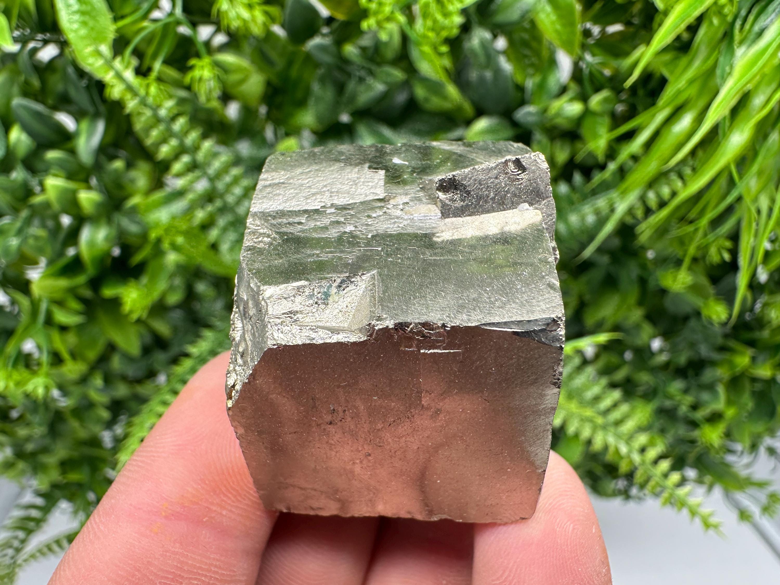 Large Cube Pyrite Cluster, Navajun Spain, Home Decor Mineral Specimen