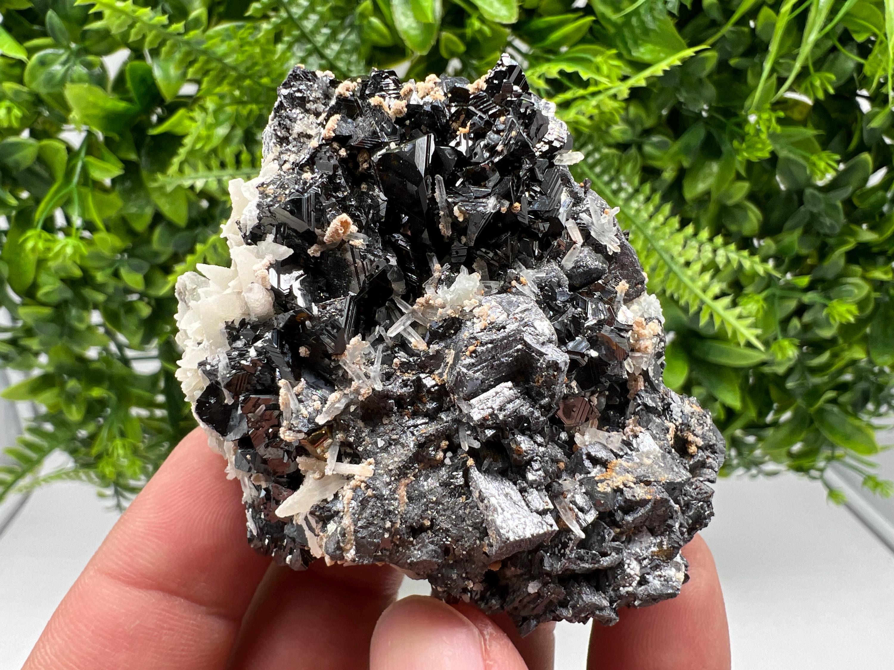 Wonderful Rainbow Pyrite,Sphalerite on Quartz from 9 th September mine,Madan,Bulgaria natural,collectibles mineral specimen,home decor stone