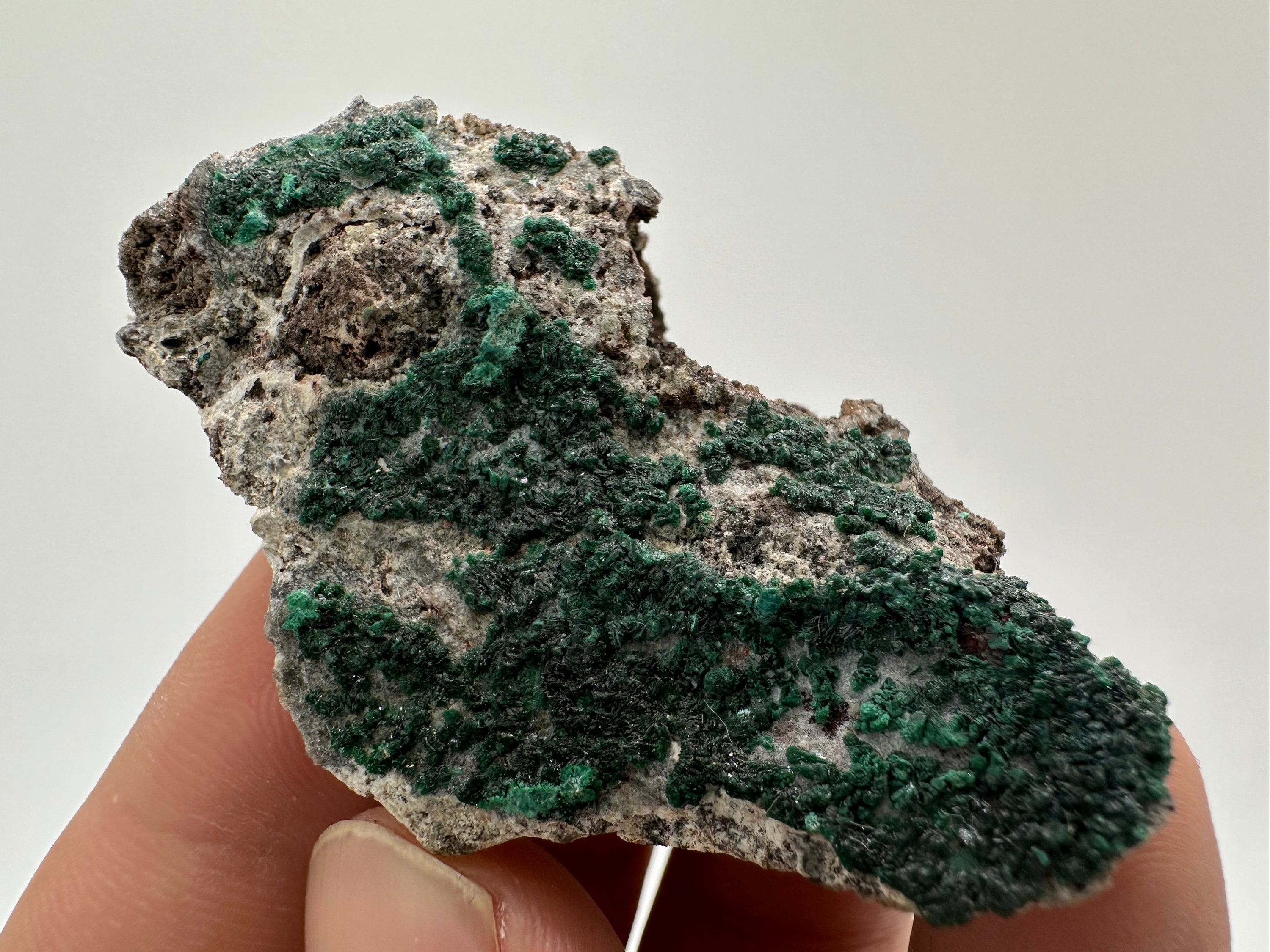 Green Malachite Crystal Specimen from Congo