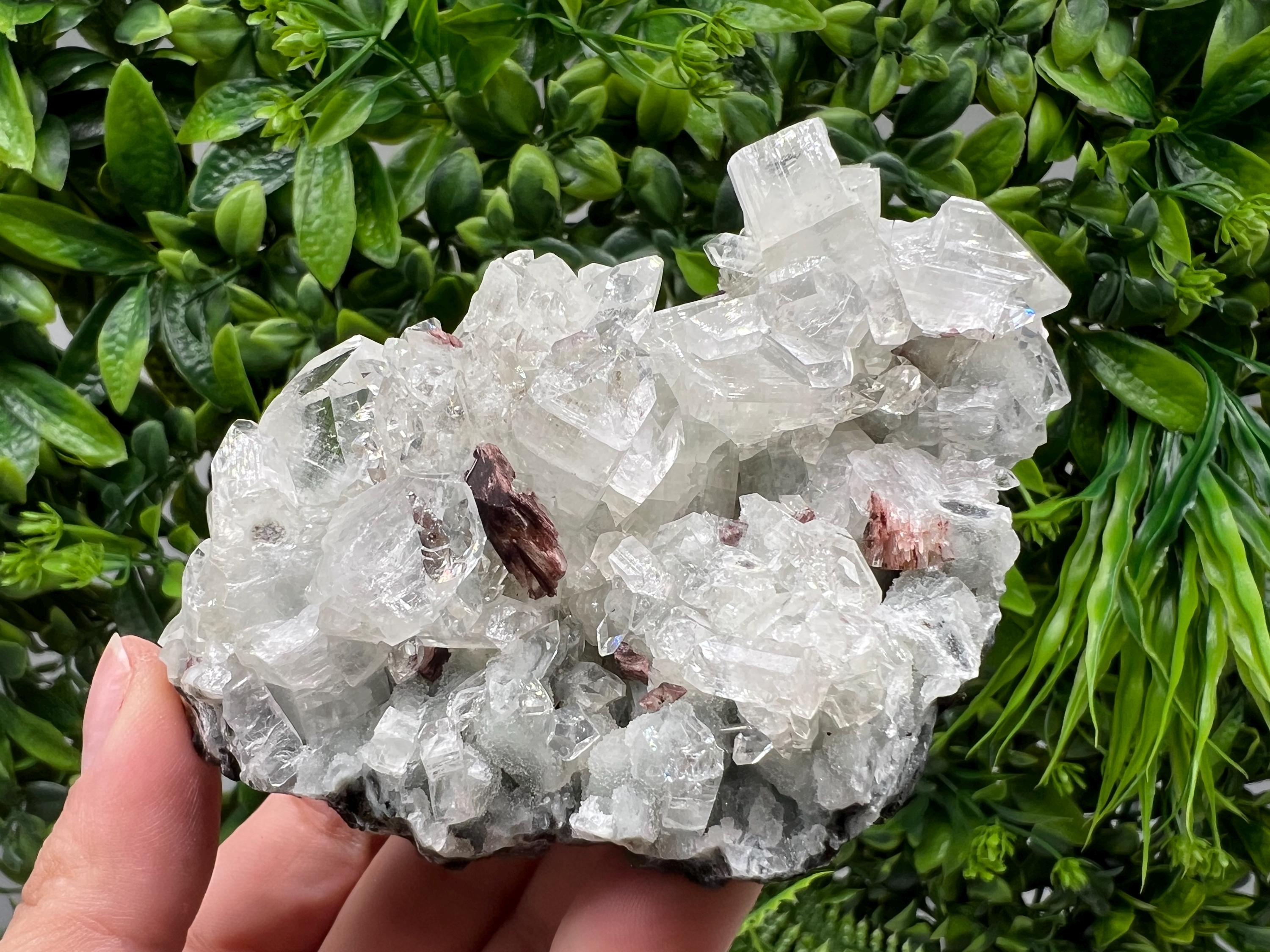 STUNNING Transparent Apophyllite on Chalcedony,natural, collection minerals specimen,India Minerals,Crystal, Stone Mineral Specimens India