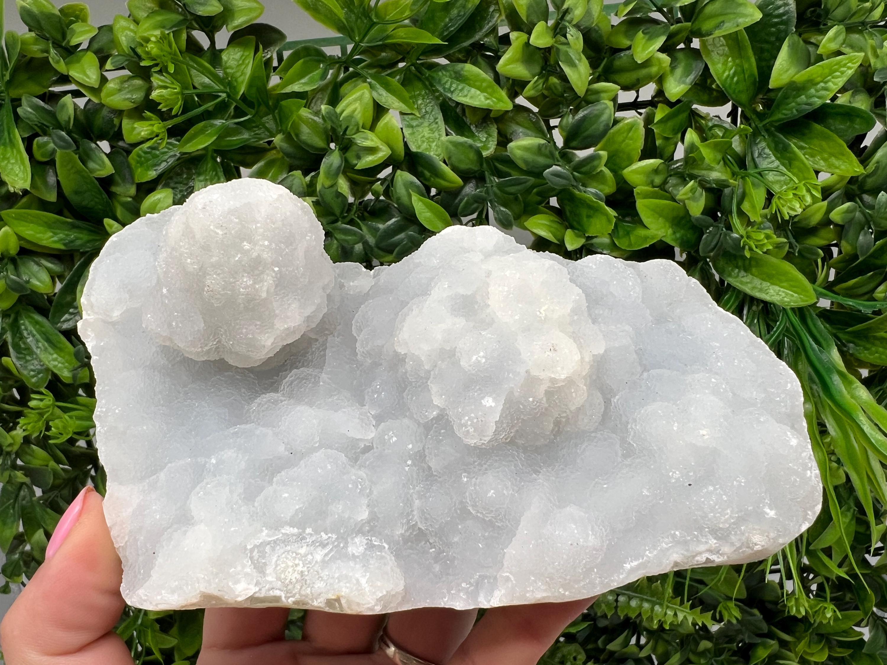 Natural Chalcedony Specimen, India Minerals, Home Decor
