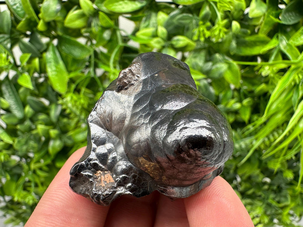 Moroccan Black Botryoidal Hematite Crystal Specimen, Chakra Reiki