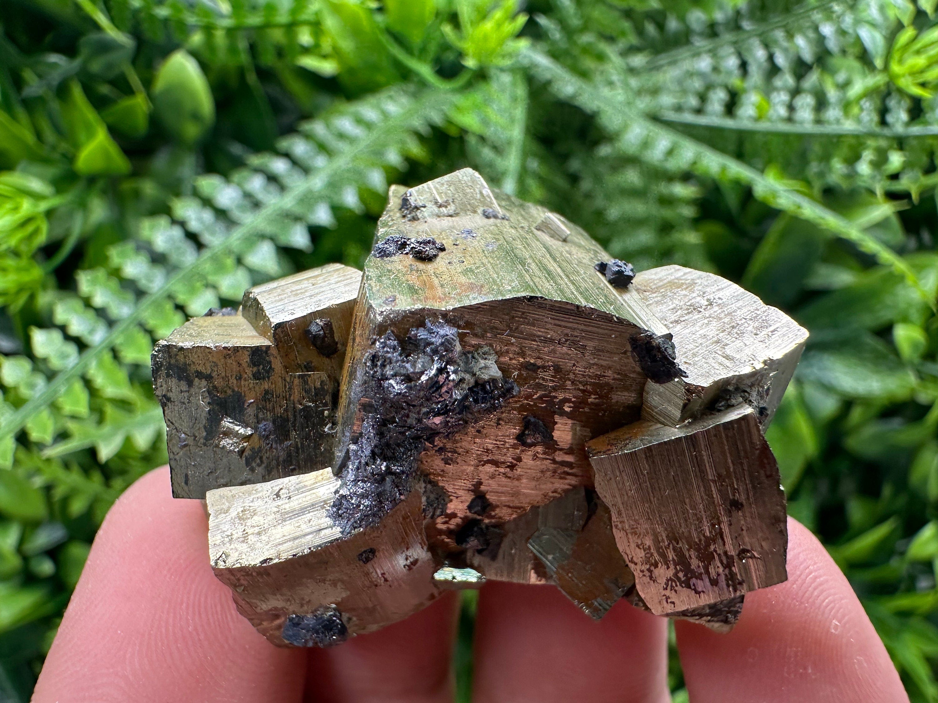 Natural Pyrite Crystal: Shiny Fool's Gold Mineral Souvenir