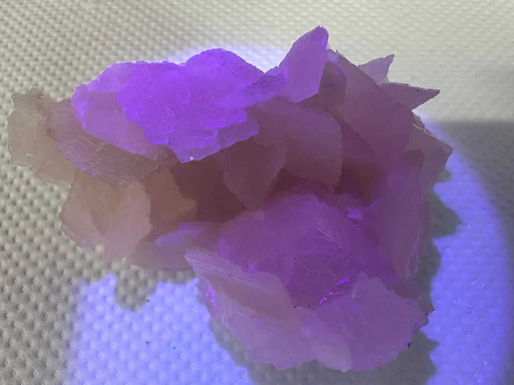 Rare Mangano Calcite Cluster: Borieva Mine, Bulgaria