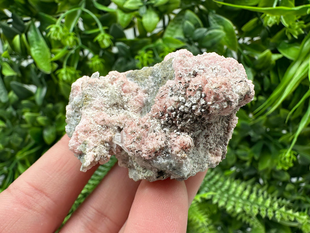 Pink Rhodochrosite Crystal: Starnica Mine, Bulgaria, Home Decor