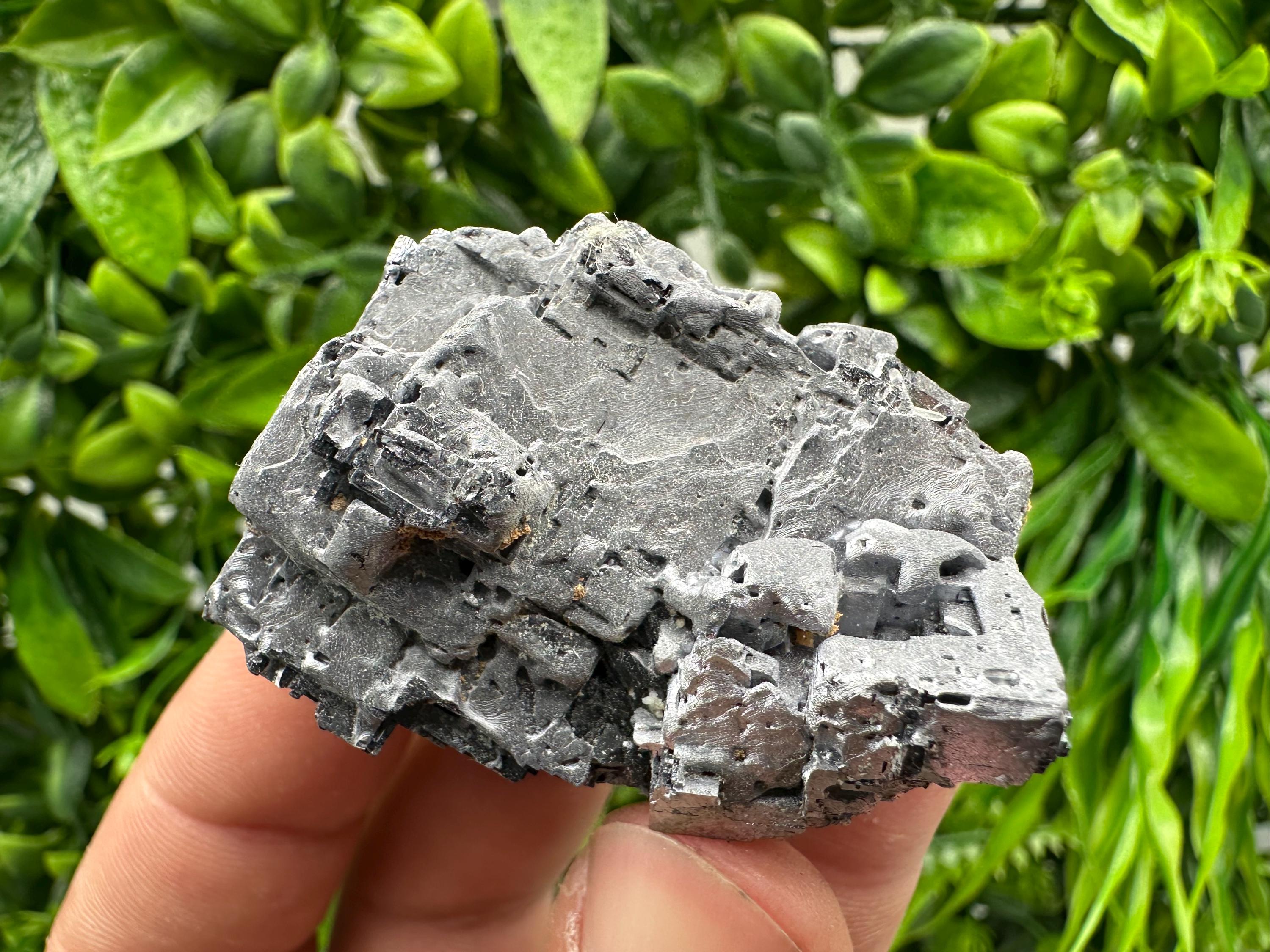 Skeletal Galena on Sphalerite, Bulgarian Crystal Mineral Specimen