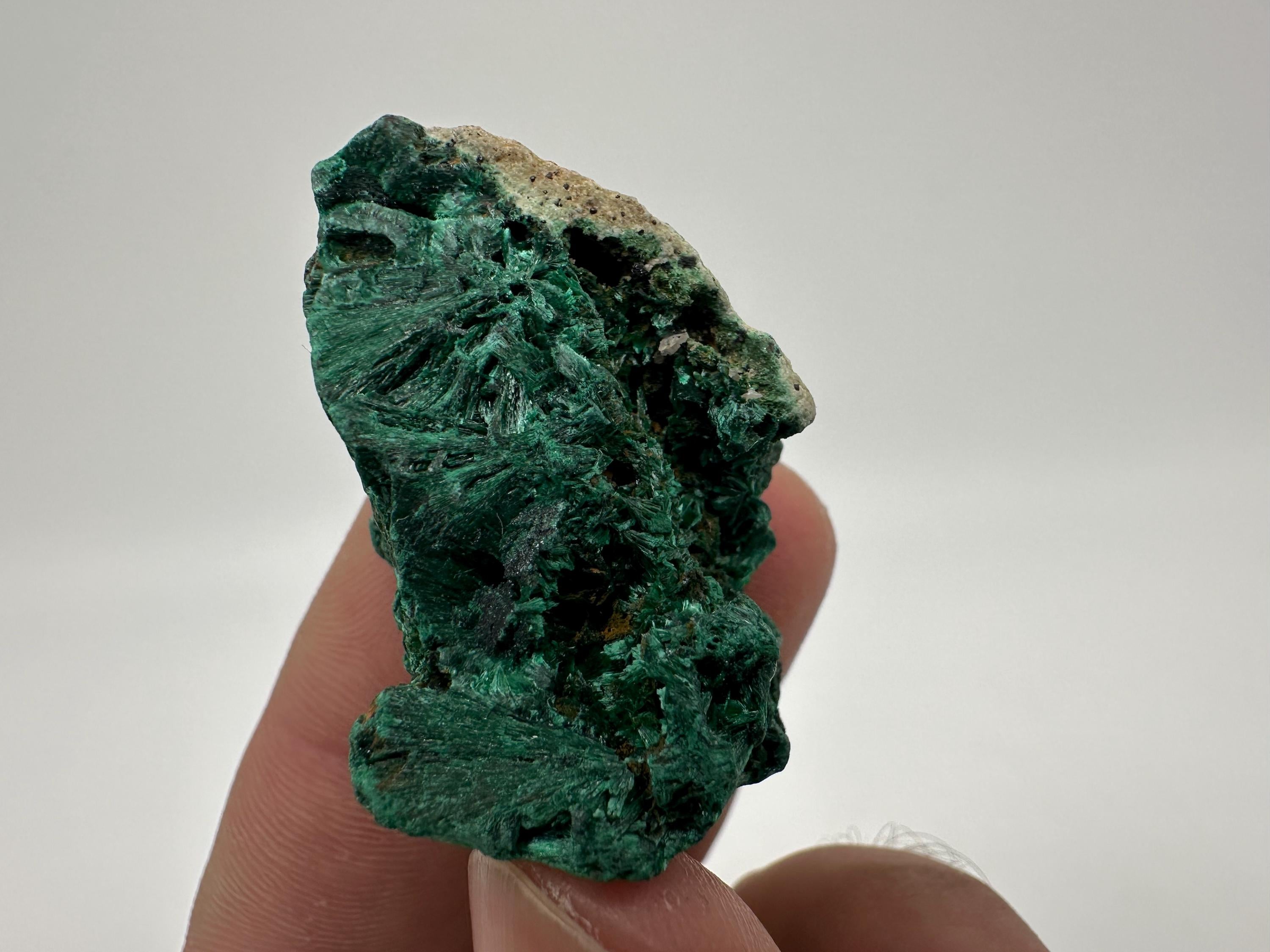 Green Polished Malachite Crystal, Congo Minerals, Chakra Stone