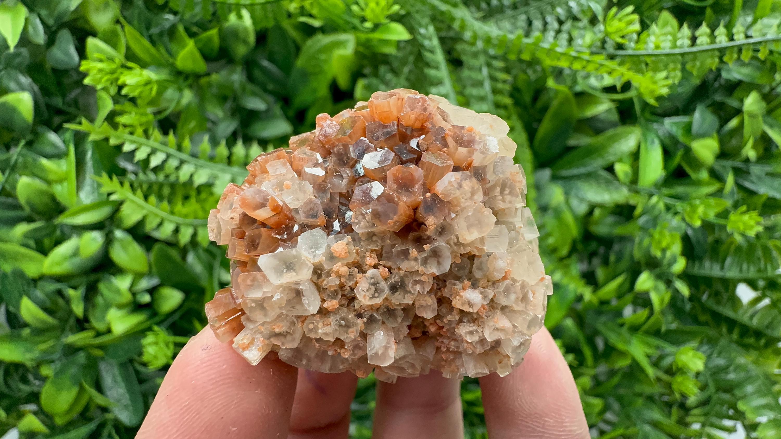 Moroccan Aragonite Sputnik Cluster: Raw Crystal Stone Decor