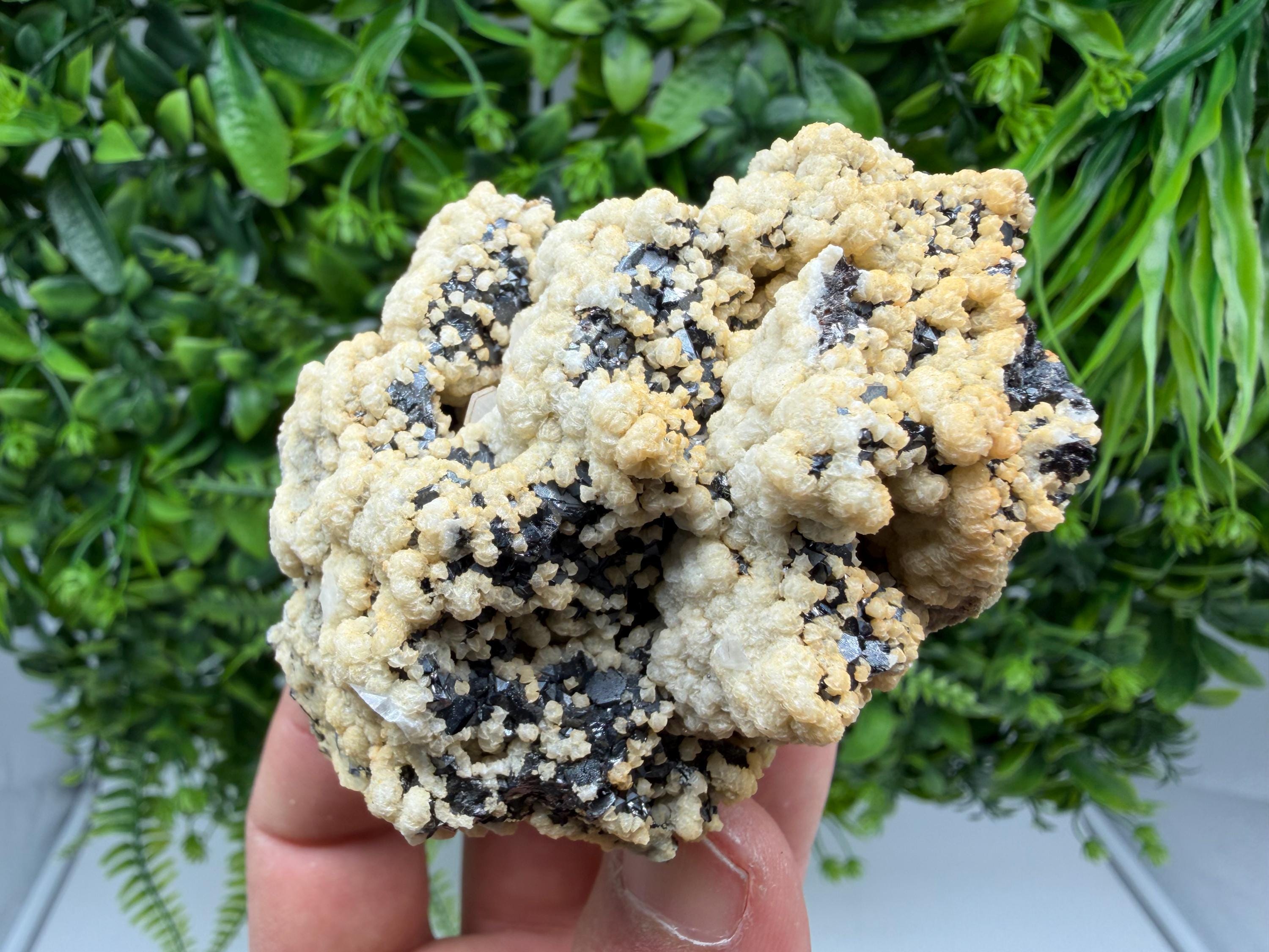Aesthetic Sphalerite,Dolomite Krushev dol  mine Madan Bulgaria natural minerals souvenir crystal gift home decor stone rock