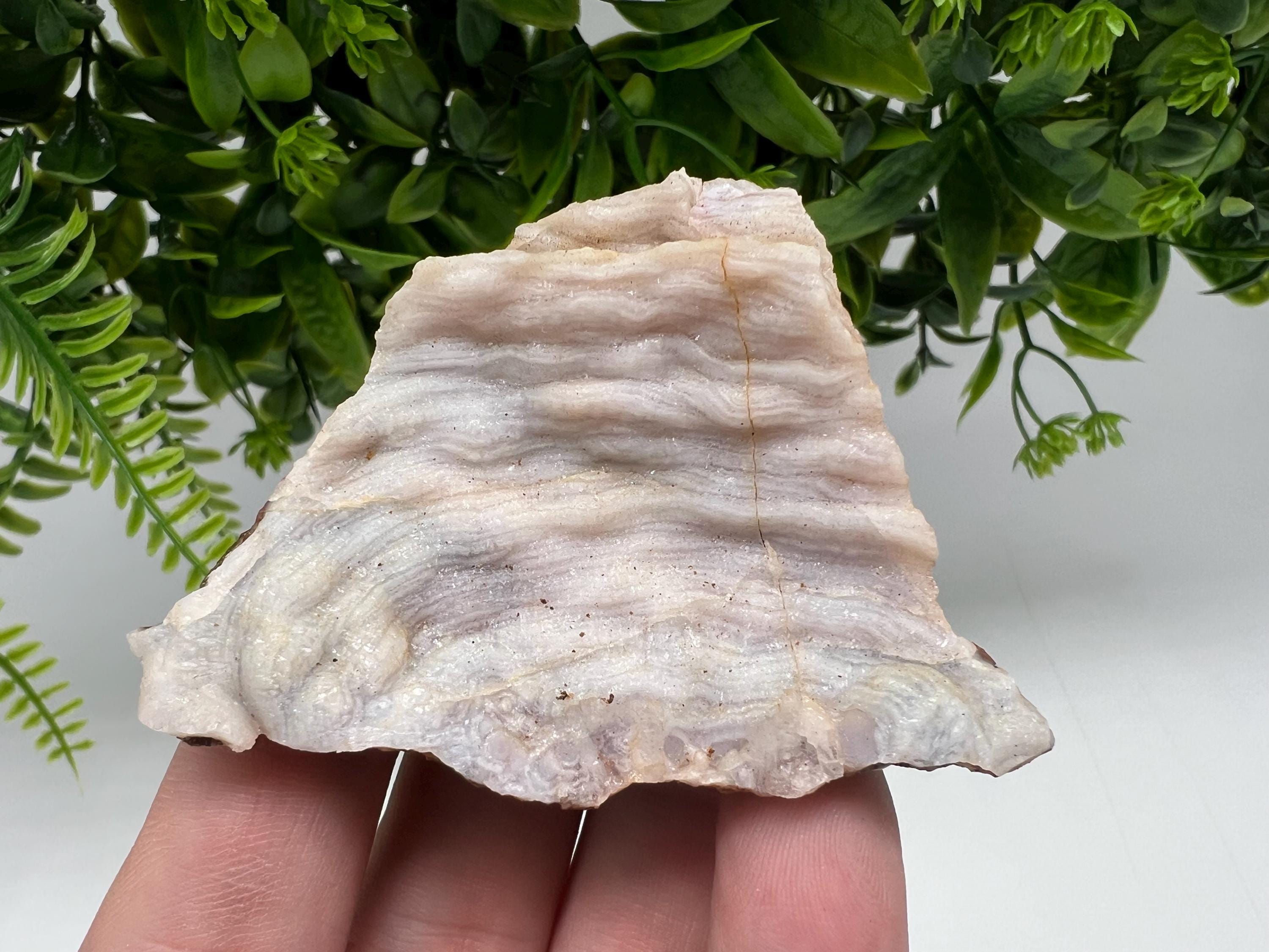 Moroccan Red Chalcedony Specimen: Rare Crystal Mineral, 40 Grams