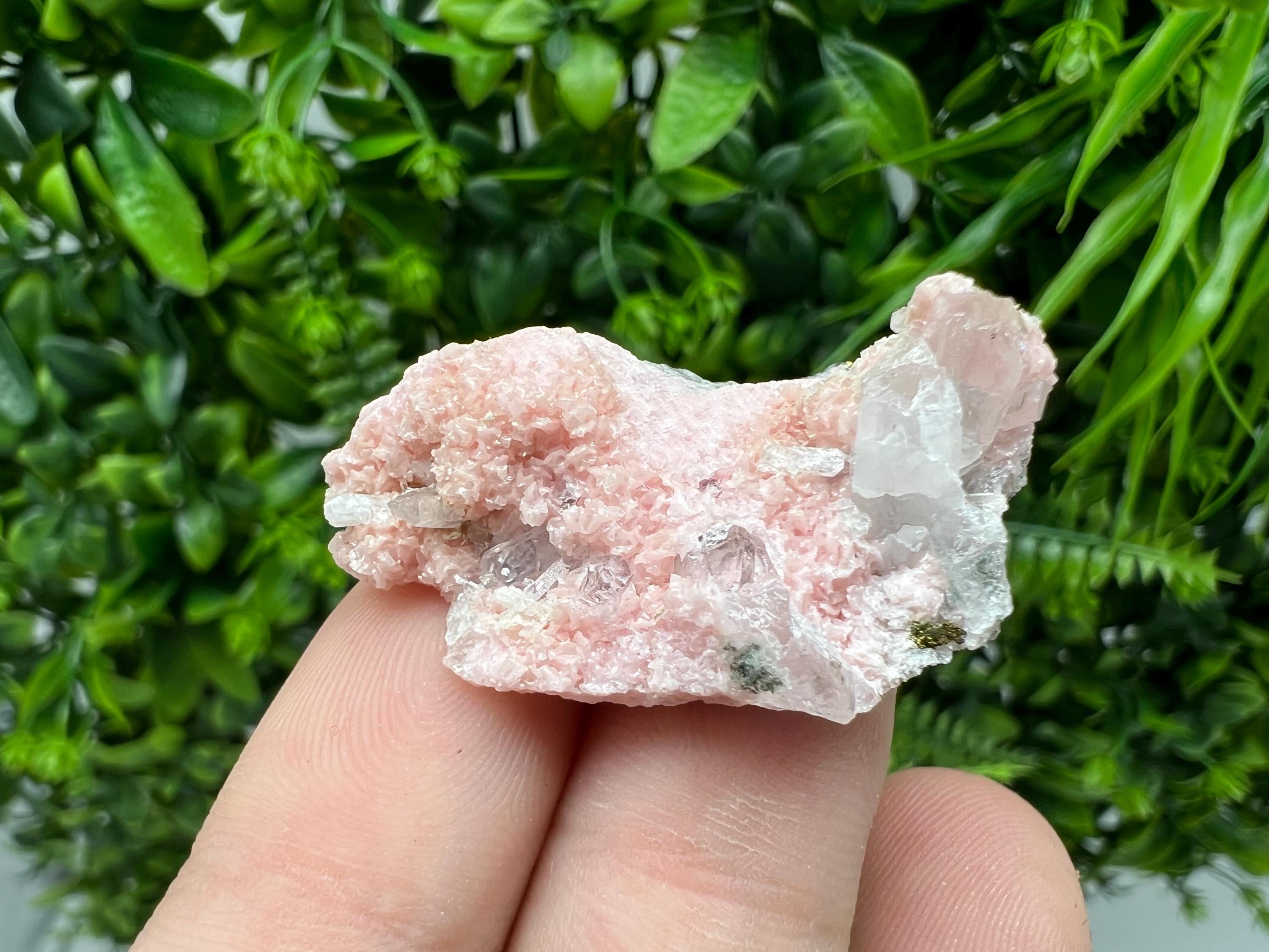 Pink Rhodochrosite Mineral Specimen, Starnica Mine Bulgaria