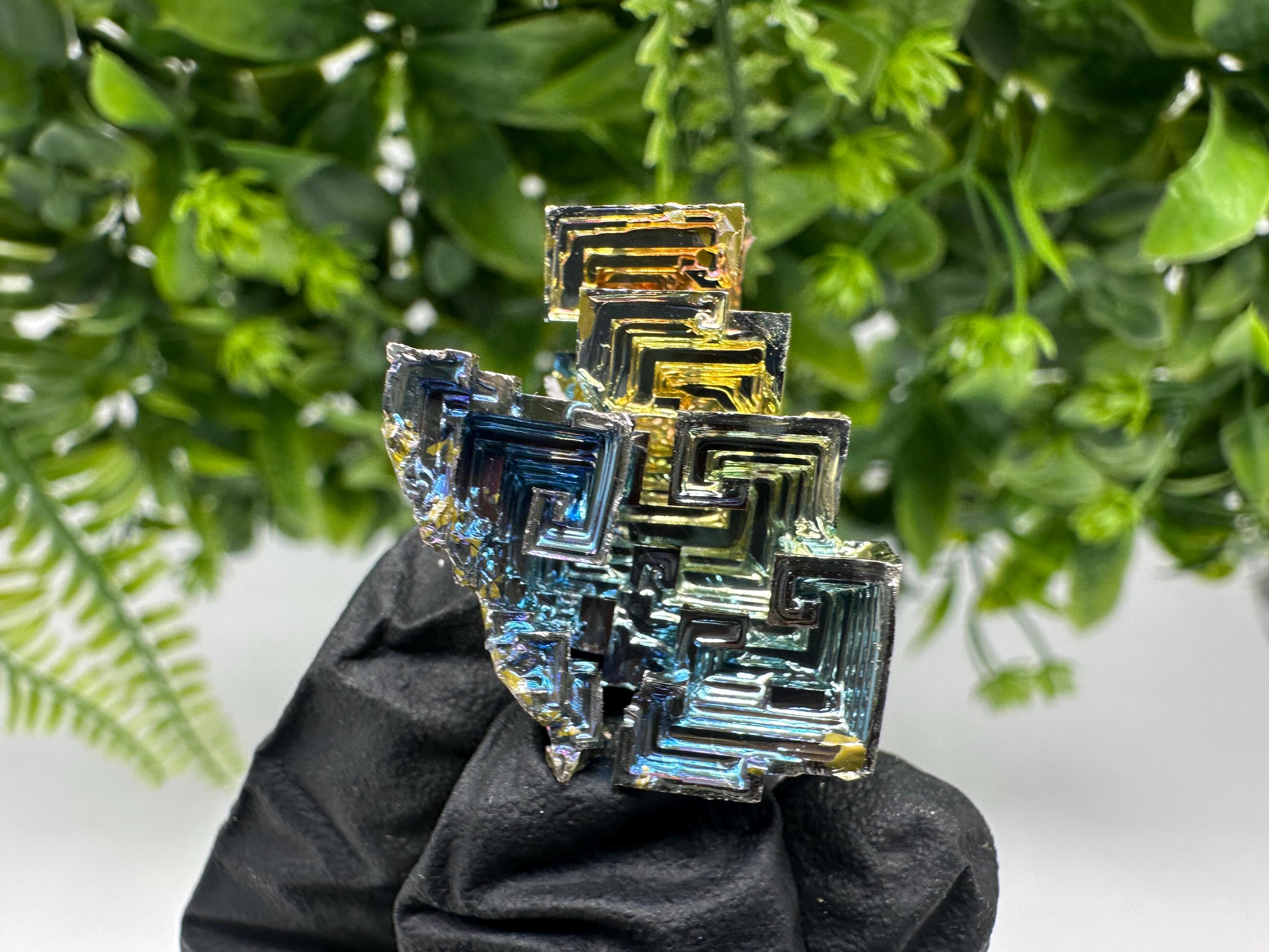 11111111111Rainbow Bismuth Crystal: Rare Gemstone Specimen,wholesale Bismuth