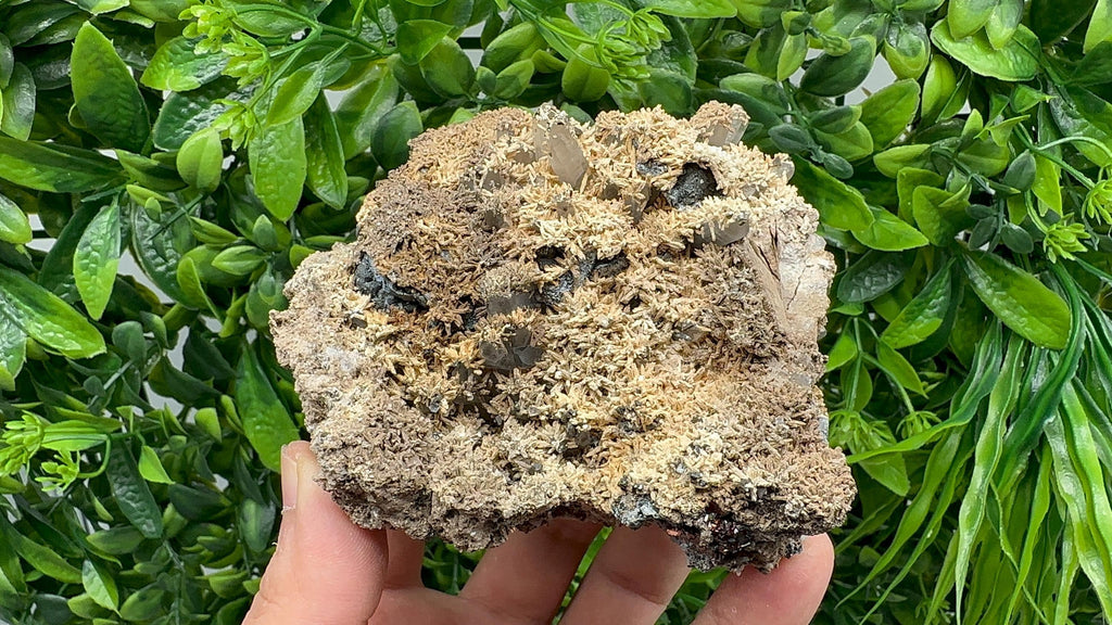 Wonderful and Rare Calcite on Matrix,from 9th September mine,Bulgaria,natural minerals souvenir,gift,home decor,collection Calcite cluster