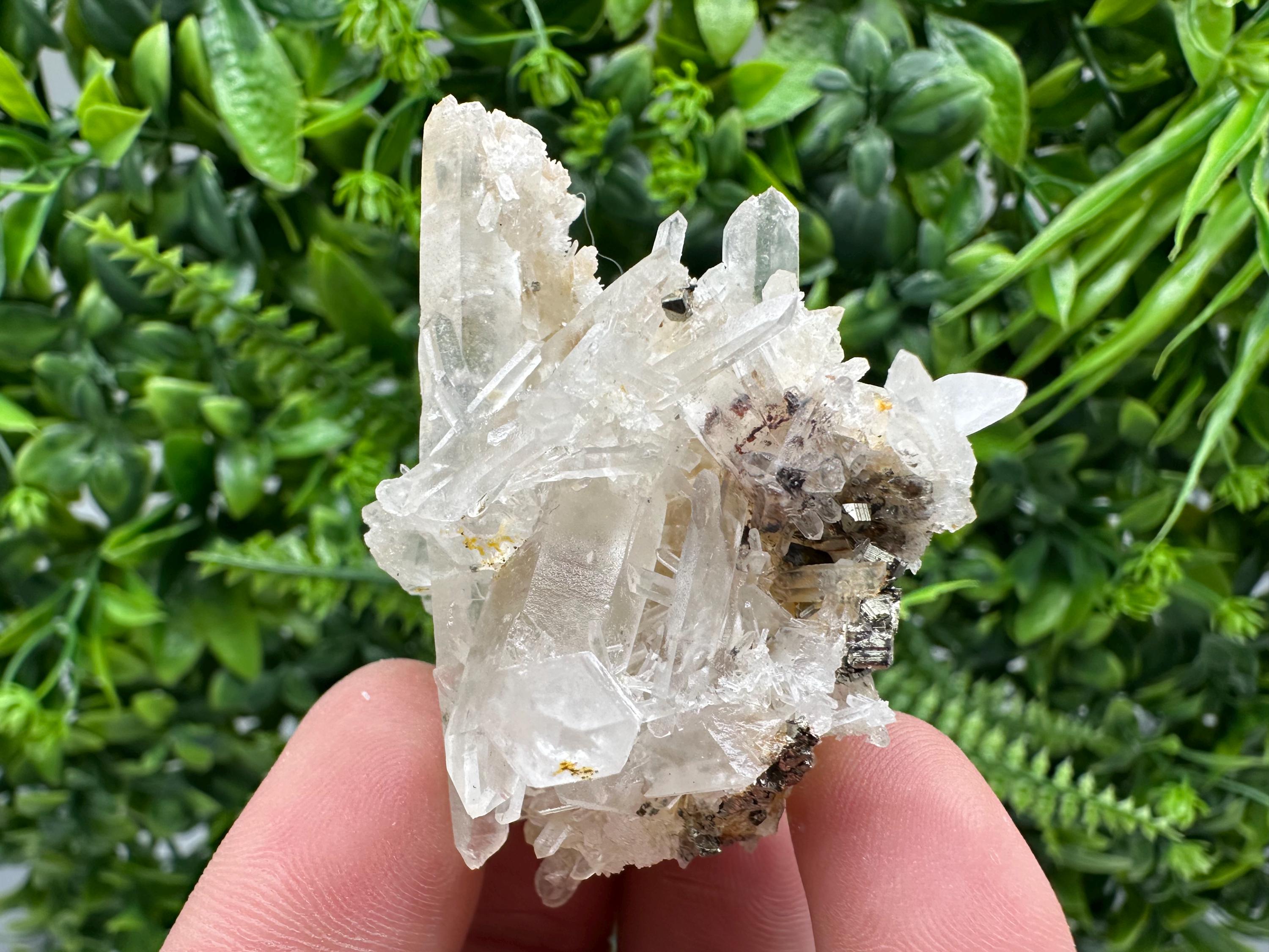 Transparent Quartz Crystal Cluster, 9th September mine,Mine, Bulgaria,natural,collection mineral specimen