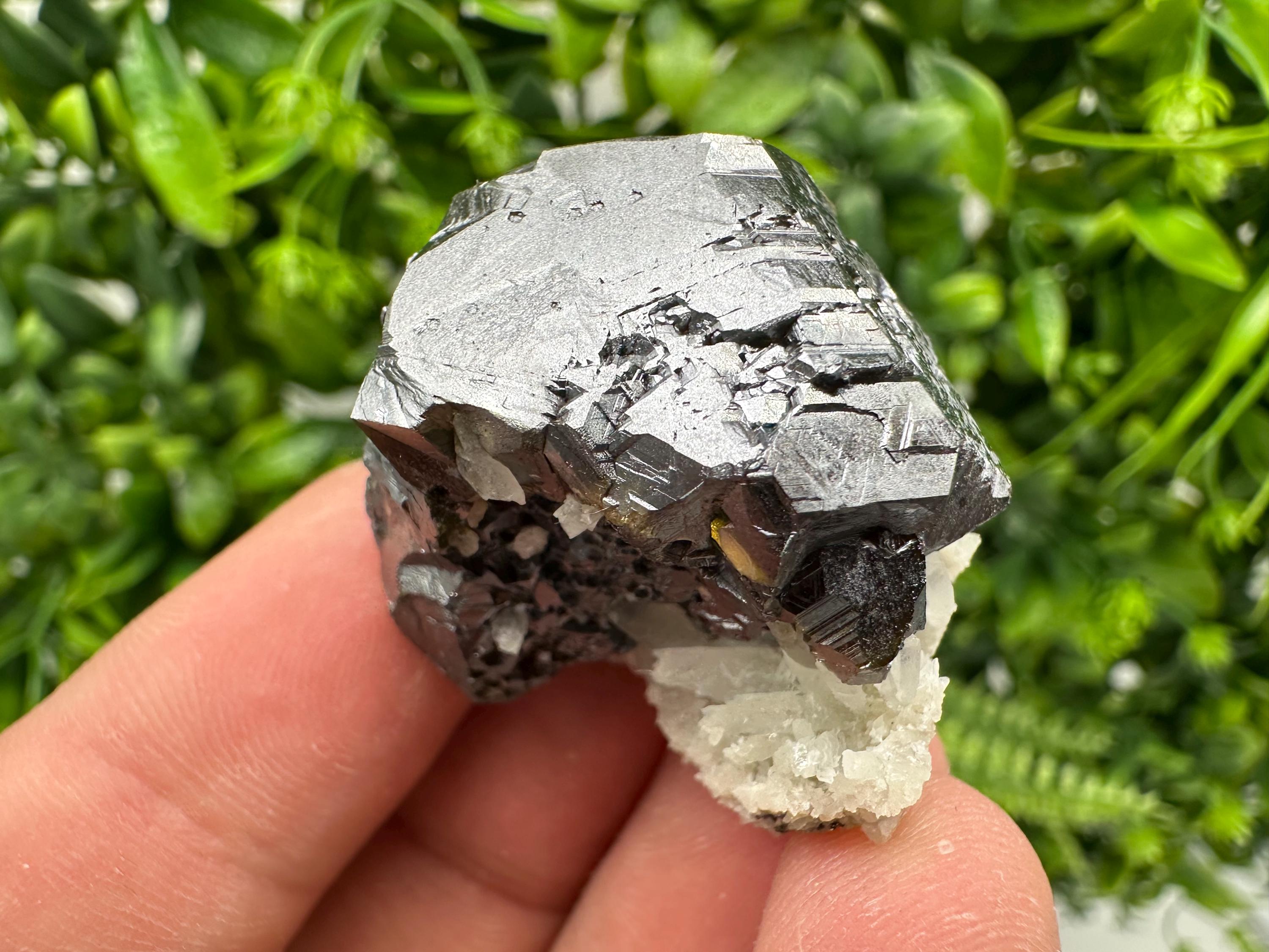 Cleiophane Sphalerite Gem, Rare Green Crystal Mineral Stone