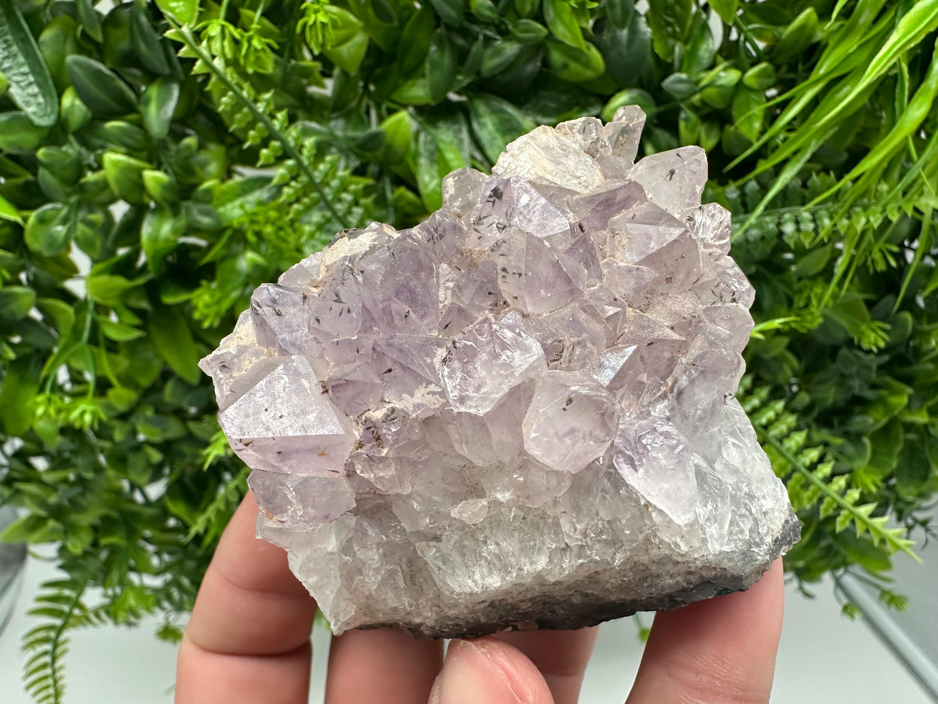Brazilian Amethyst Crystal Cluster Specimen, Purple Quartz