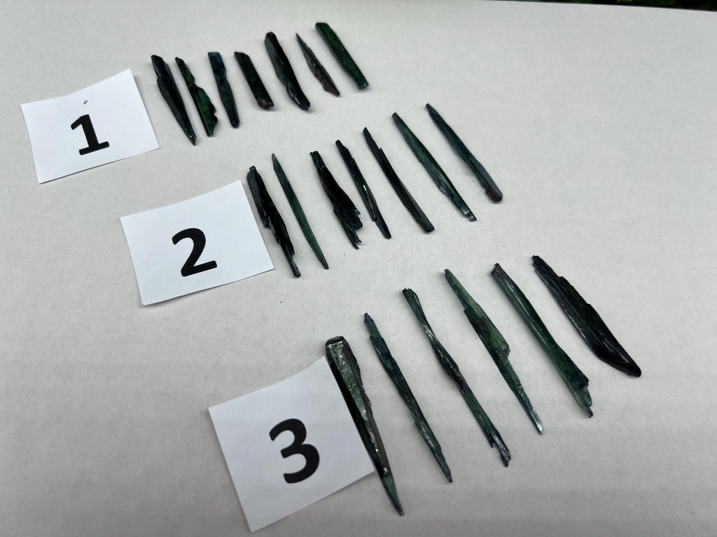 Green Vivianite Crystal Stick: Mineral Specimen, Home Decor