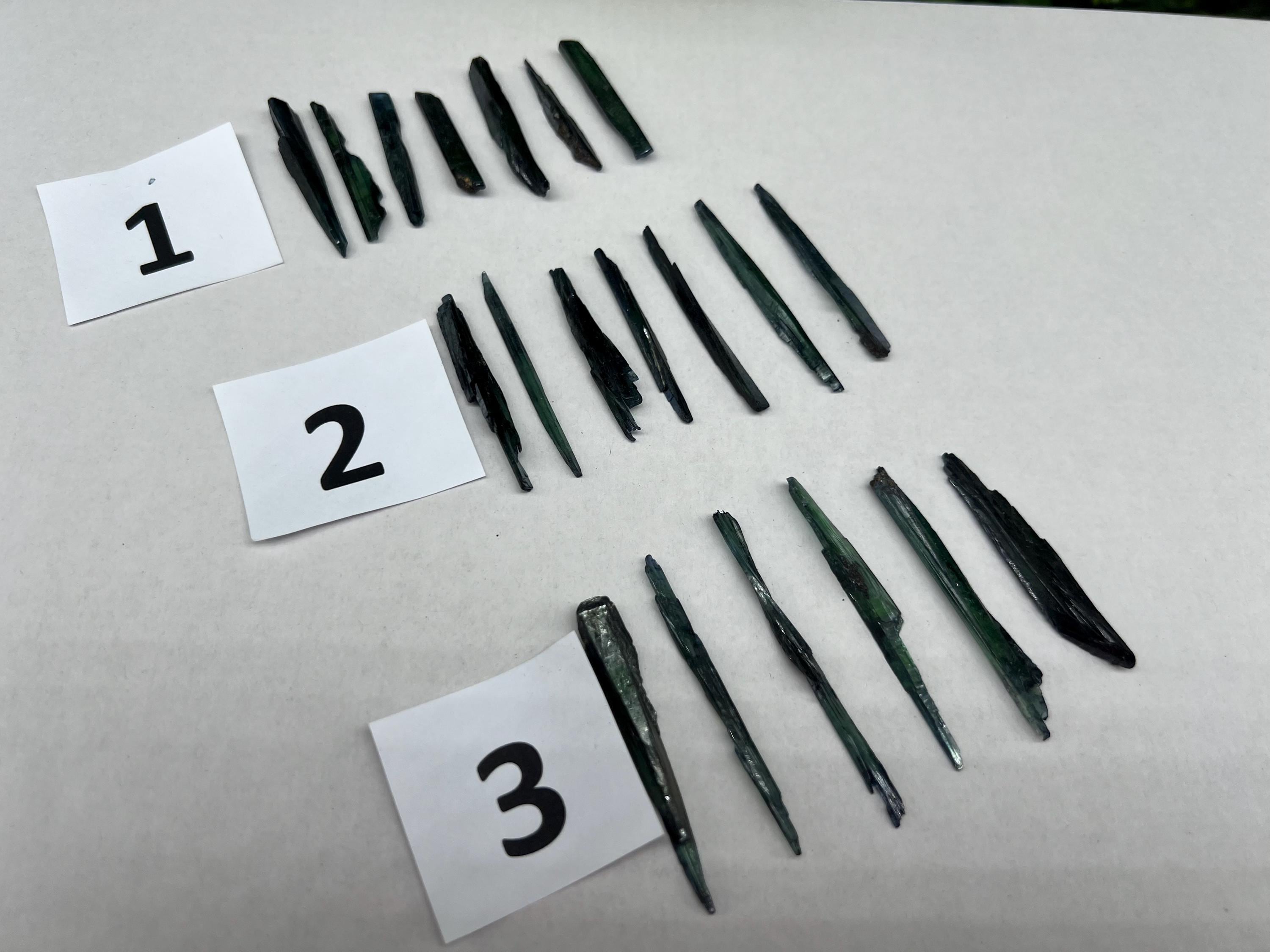 Green Vivianite Crystal Stick: Mineral Specimen, Home Decor