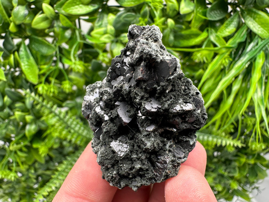 Sphalerite Galena with Chlorite Mineral Specimen, Bulgaria