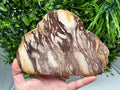 Landscape Jasper Slab – Natural Jasper Slice – Polished Stone Plate – Crystal Display Piece – Grounding Stone Decor –Unique Mineral Specimen