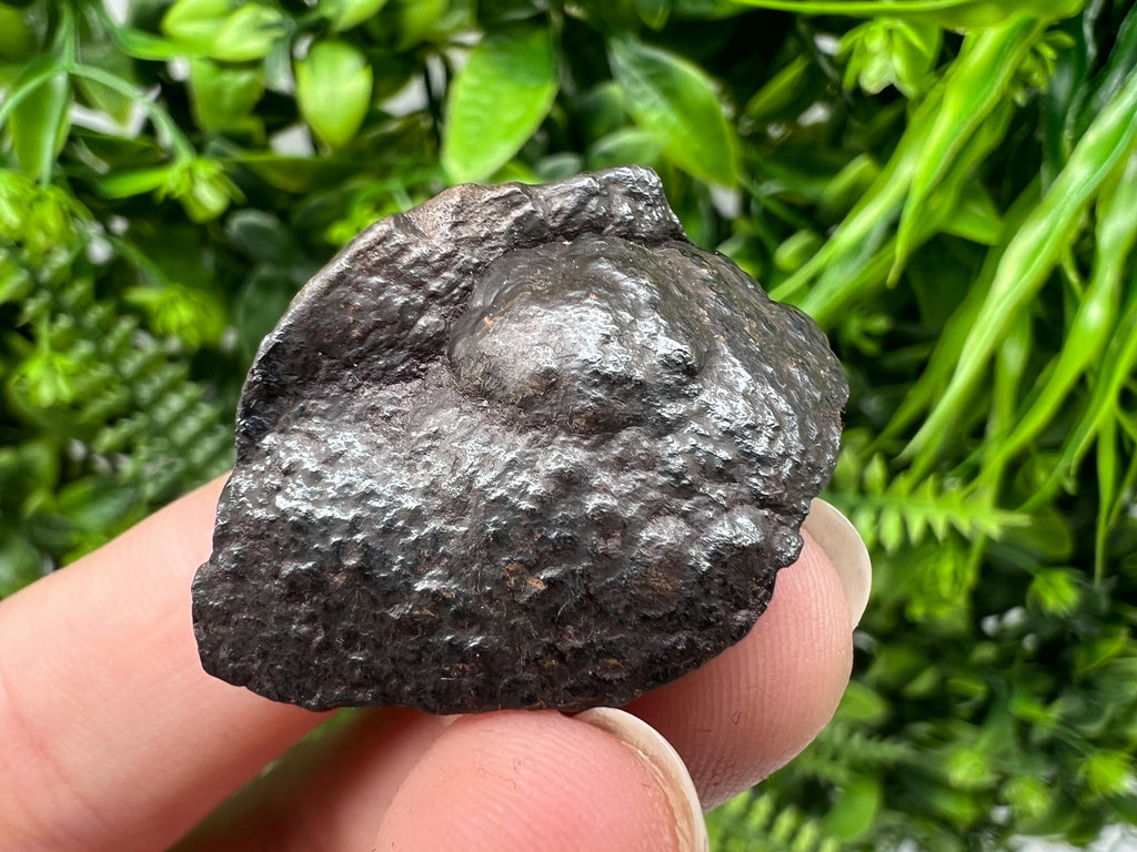 Botryoidal Black Hematite Specimen: Moroccan Crystal, Chakra Reiki