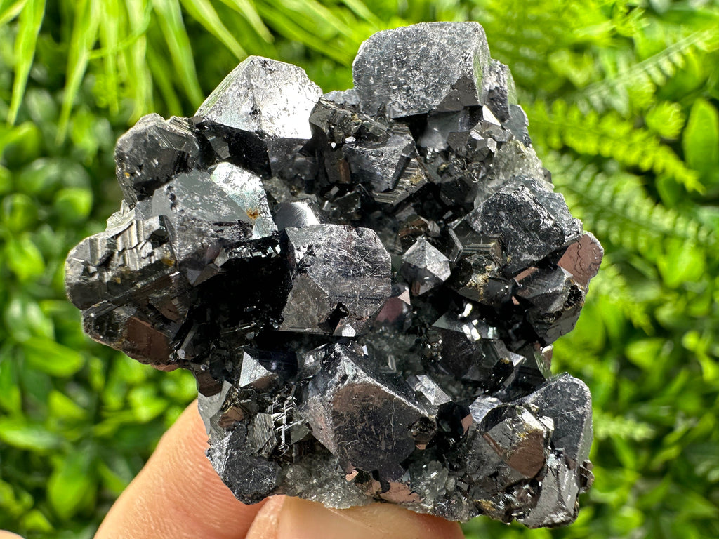 Galena Sphalerite on Quartz, Borieva Mine Mineral Specimen (4/4/2 cm)