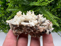 Calcite on Quartz Mineral Specimen: Madan Bulgaria Collectible Stone
