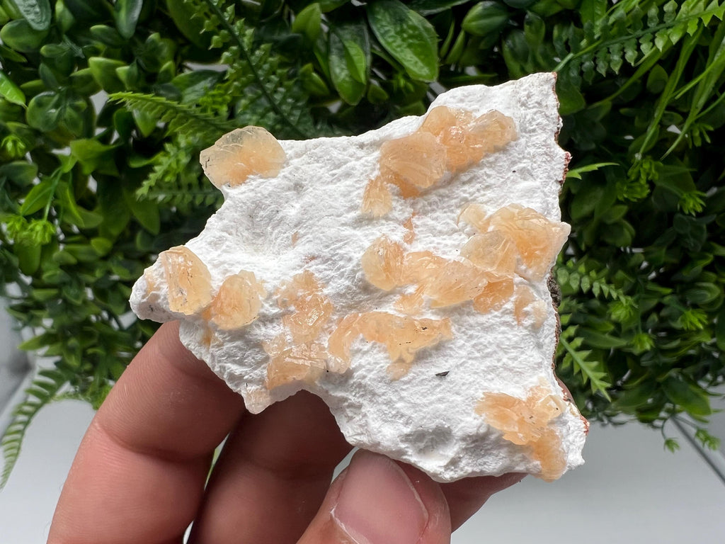 Rare Heulandite Apophyllite Cluster: Gold Minerals from Puna, India